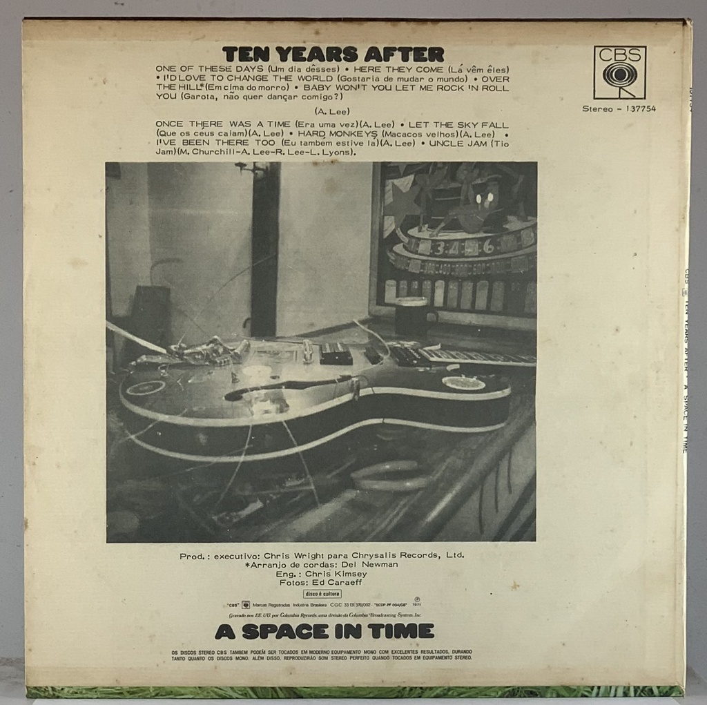 Ten Years After - A Space In Time (LP usado)