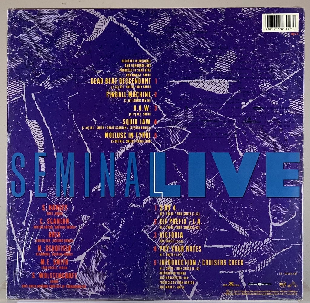 Fall,The - Seminal Live (LP usado)