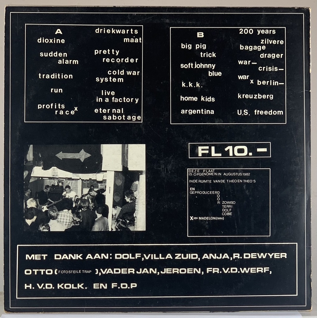 Zowiso - At A Jogtrot To Death (LP usado VG+/VG+)