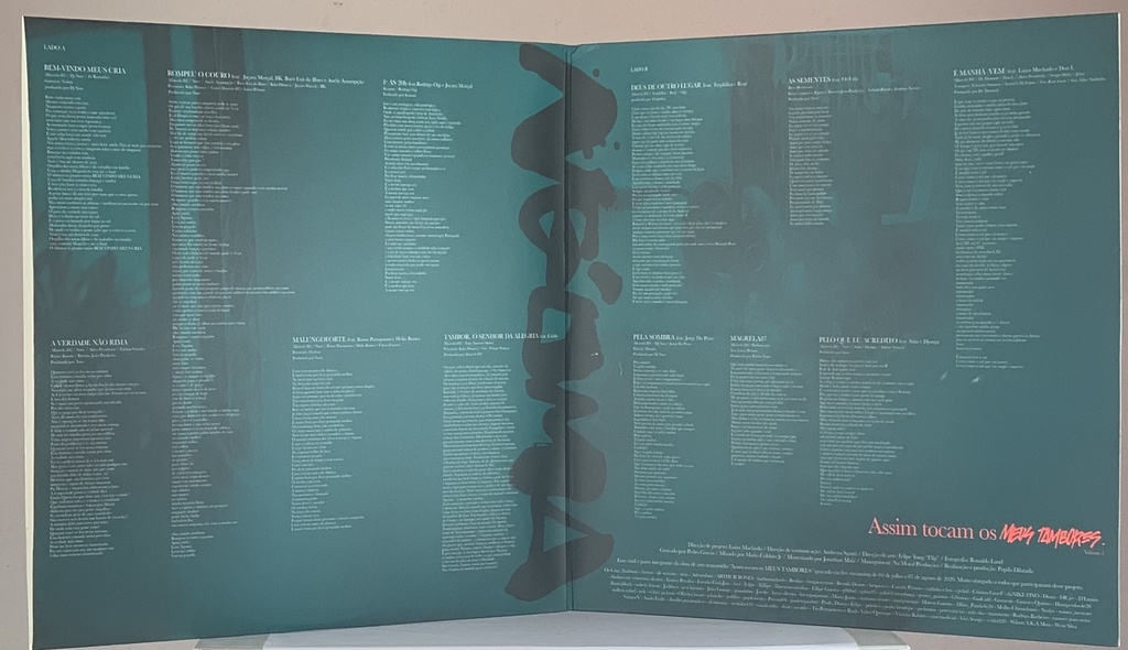 Marcelo D2 – Assim Tocam os Meus Tambores (LP usado)