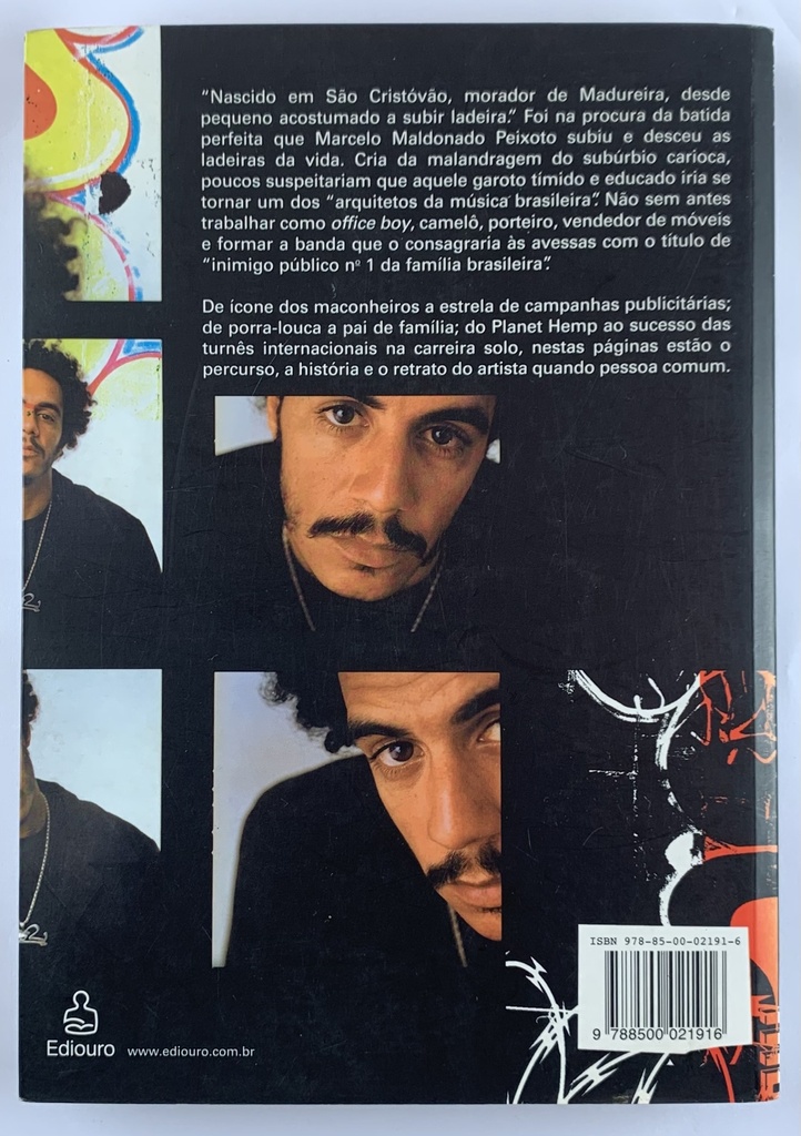 Marcelo D2 - Vamos Fazer Barulho!  Uma Radiografia de Marcelo D2 - Bruno Levinson (Livro usado)