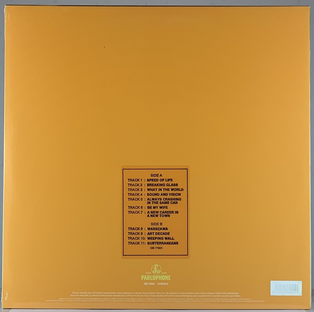 David Bowie - Low (LP novo)