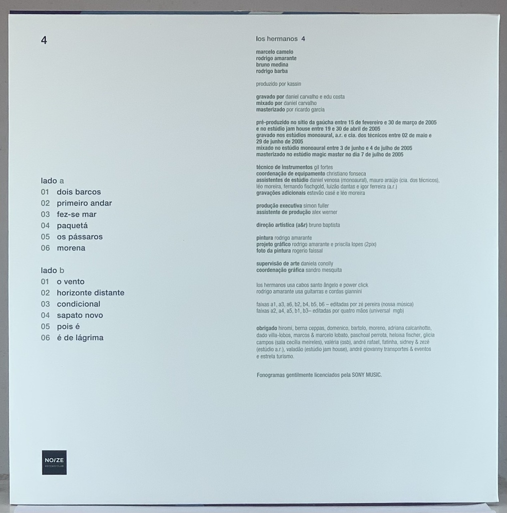 Los Hermanos - 4 (LP semi novo)