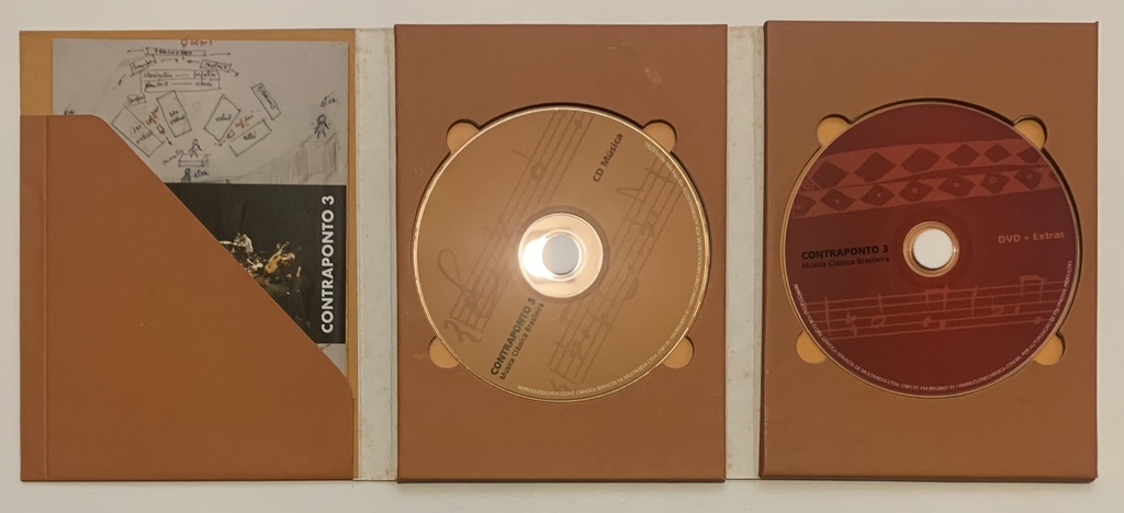 Paulo Jobim/Aluisio Didier - Contraponto 3 (CD/DVD usado)