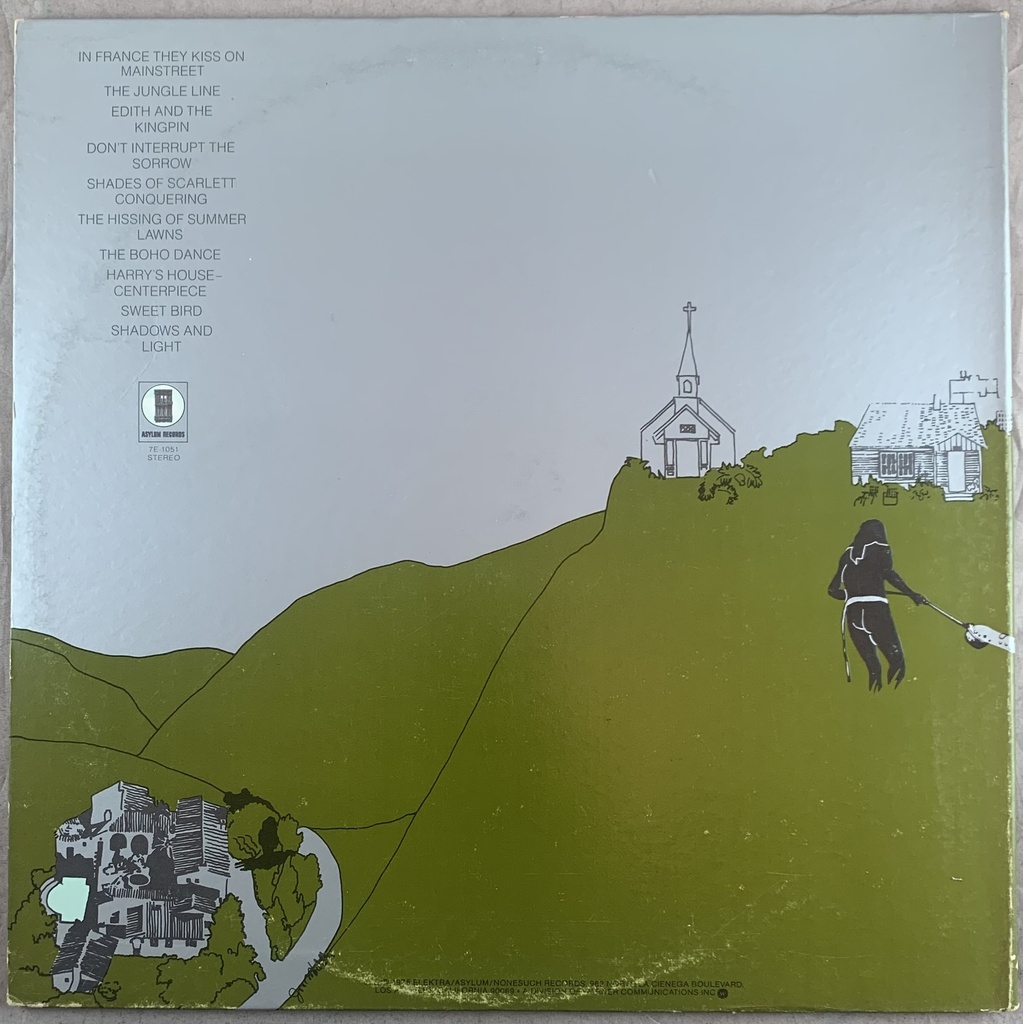 Joni Mitchell - The Hissing of Summer Lawns ( LP usado)