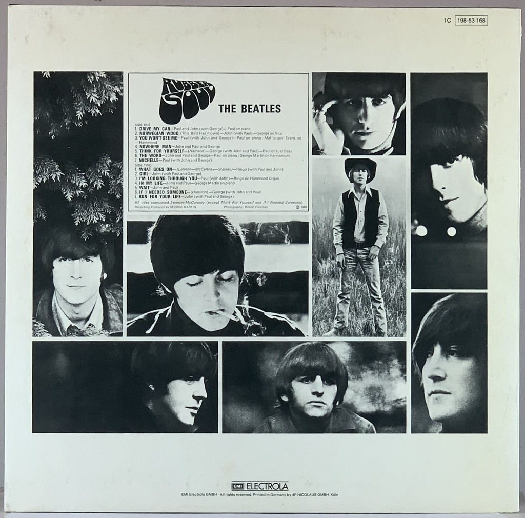 Beatles,The - Rubber Soul (LP usado)