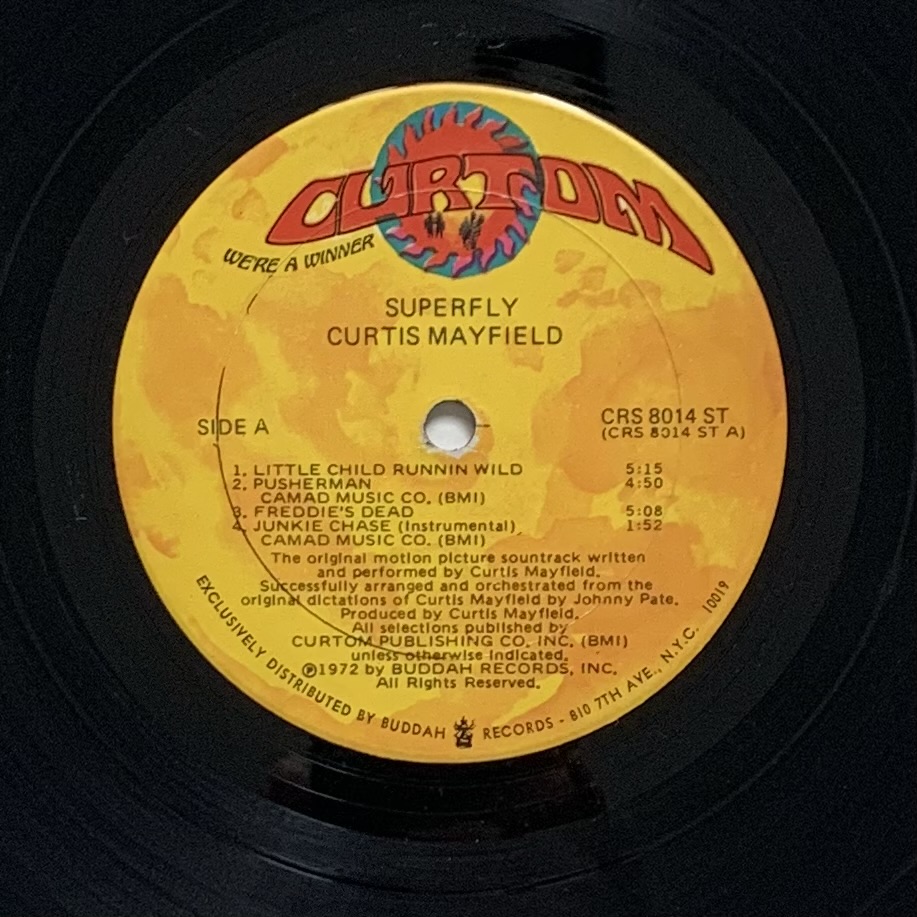 Curtis Mayfield - Super Fly [The Original Motion Picture Soundtrack]  (LP usado)