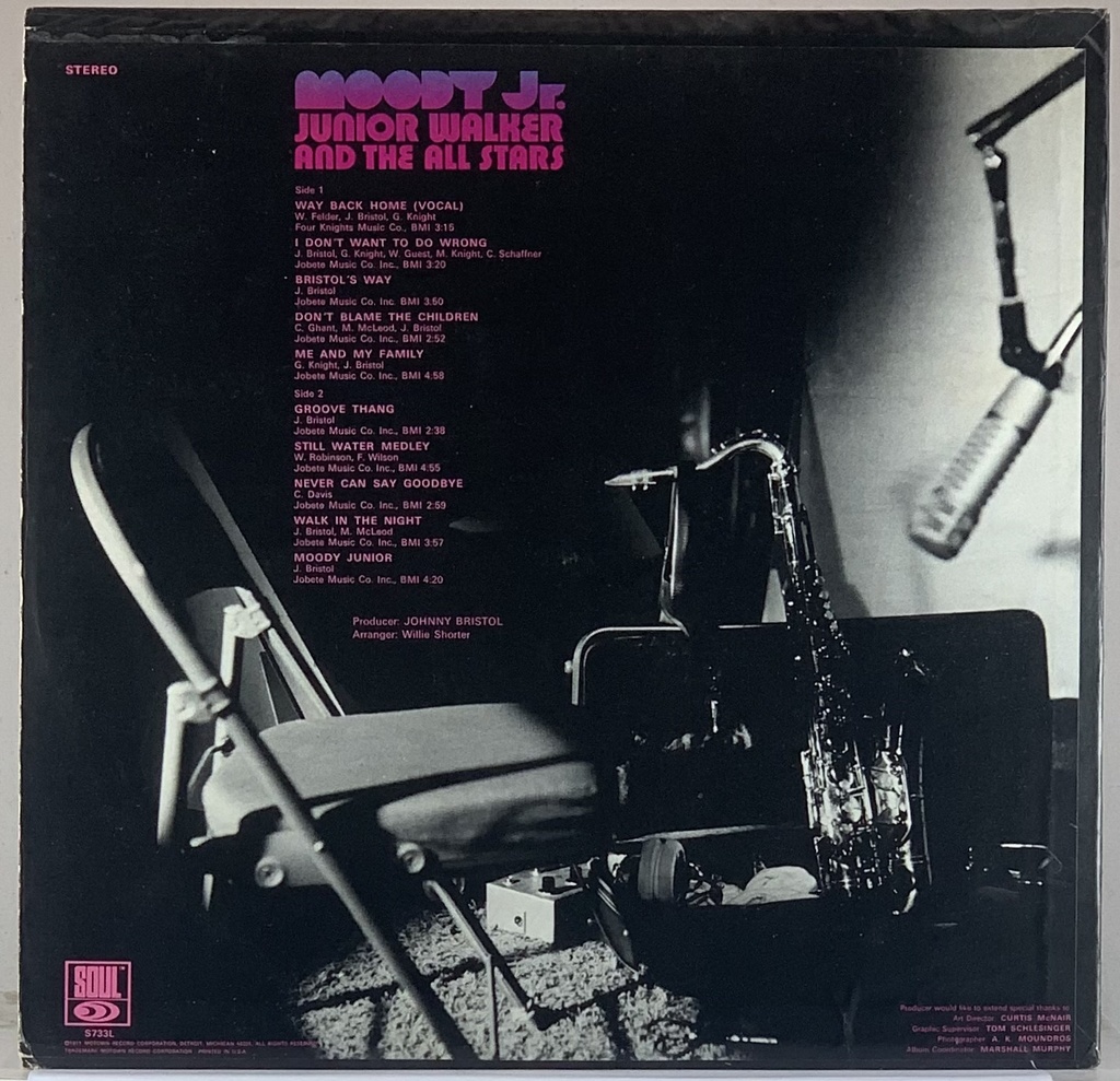 Junior Walker and the All Stars - Moody Jr. (LP usado)