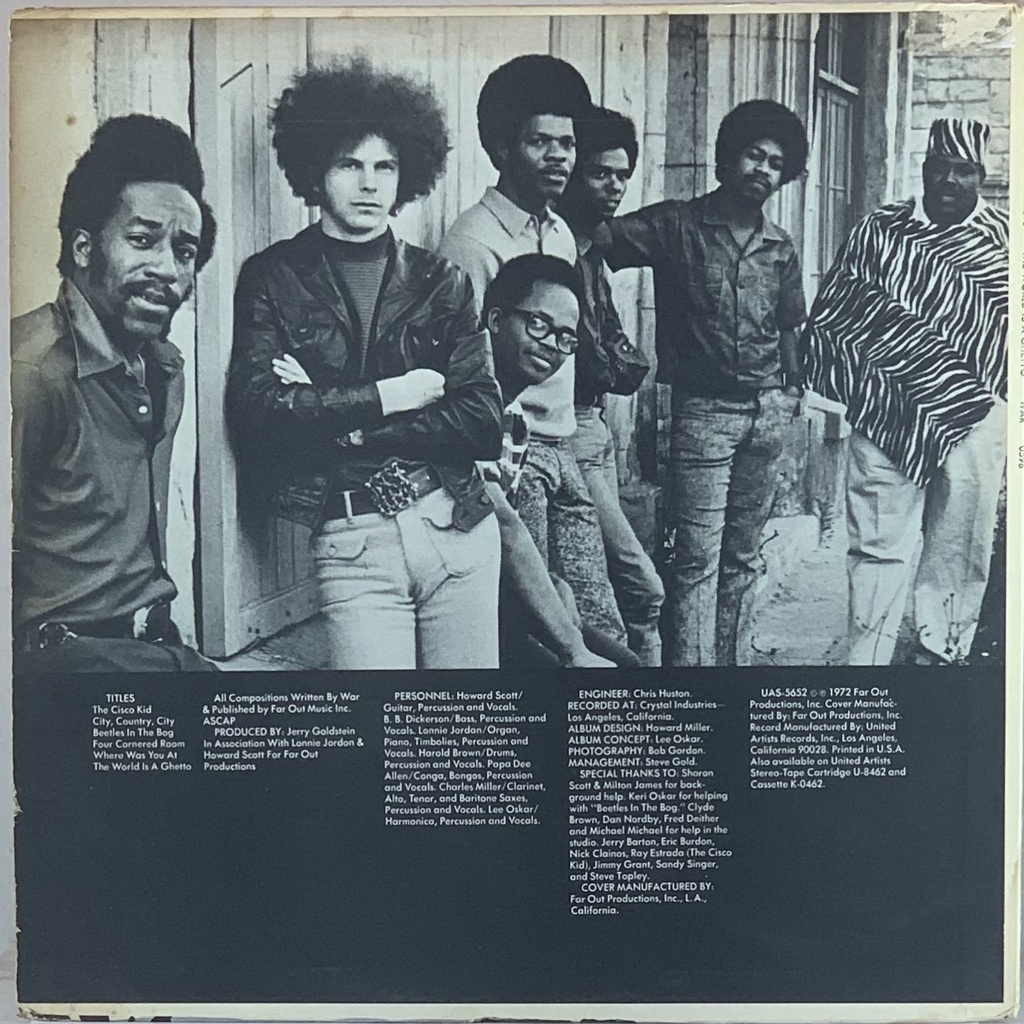 War - The World is a Ghetto (LP usado)