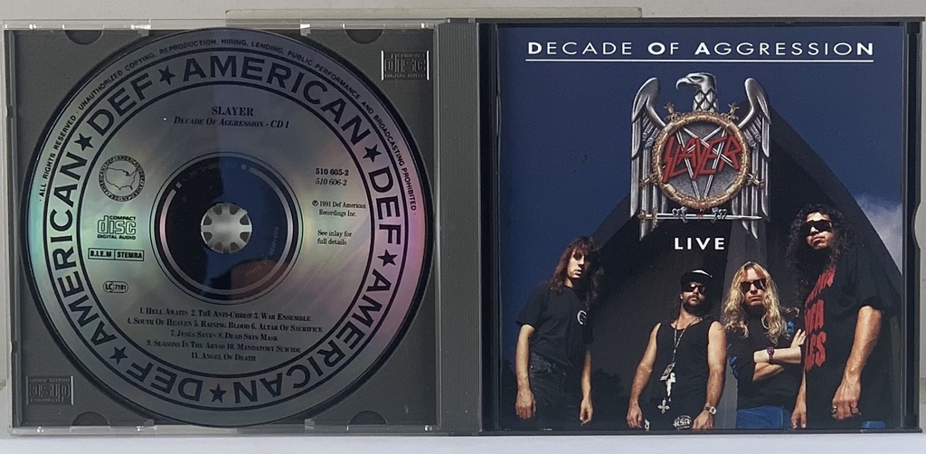 Slayer - Decade of Aggression Live (2CDs usado)