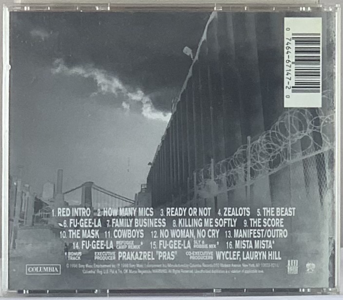 Fugees - The Score (CD usado)