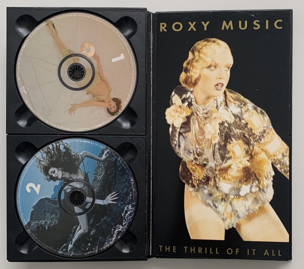 Roxy Music – The Thrill of it All ( 4 CDs usado)