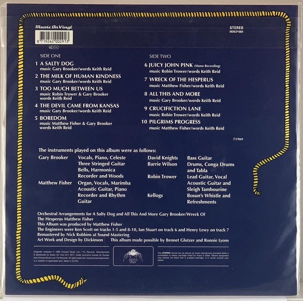 Procol Harum – A Salty Dog (LP novo)