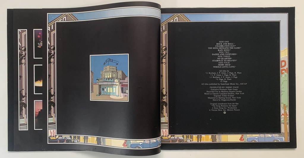 Led-Zeppelin - The Soundtrack from the Film the Song Remains the Same (2 LPs semi novo)