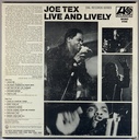 Joe Tex - Live and Lively (LP usado)