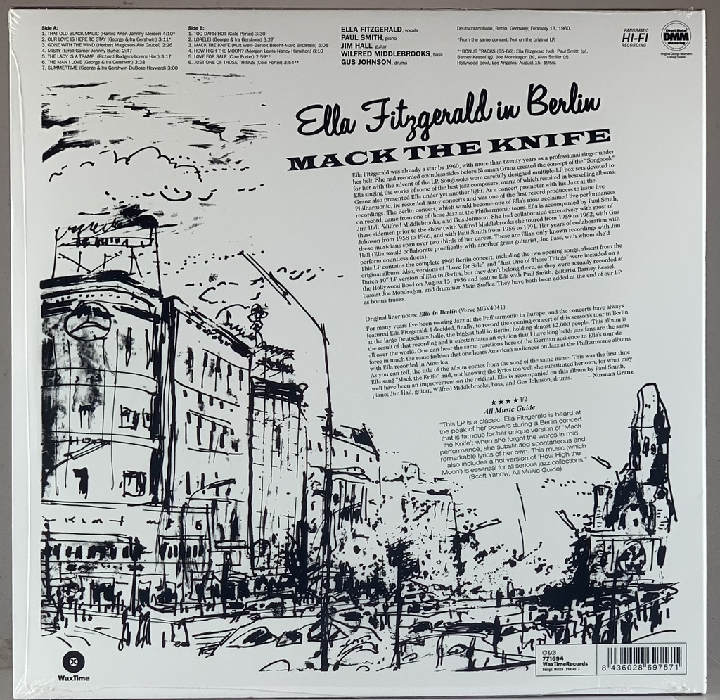 Ella Fitzgerald – Mack The Knife - Ella In Berlin (LP novo)