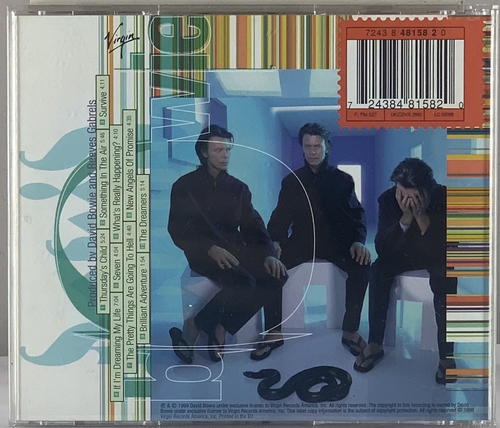 David Bowie - Hours ..... (CD usado)