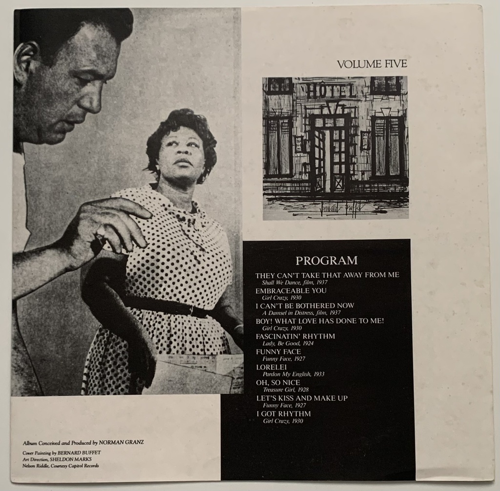 Ella Fitzgerald – Ella Fitzgerald Sings the George and Ira Gershwin Song Book (5 LPs box usado)