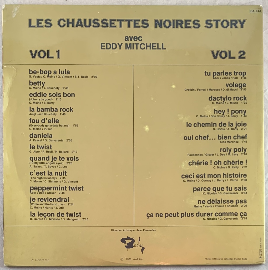 Les Chaussettes Noires avec Eddy Mitchell - Les Chaussettes Noires Story [Vol.1 / Vol/ 2]