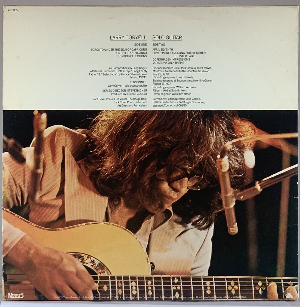 Larry Coryell - European Impressions (LP usado)