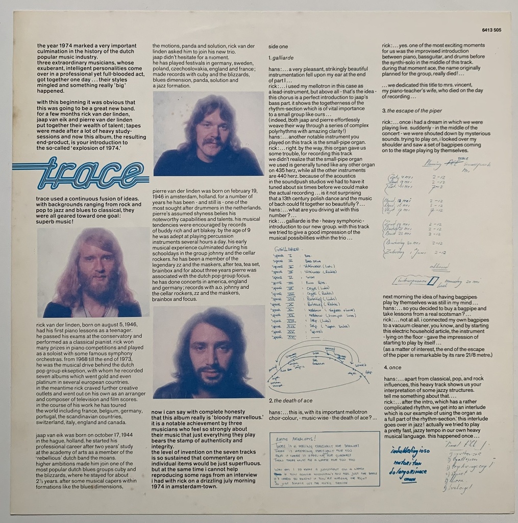 Trace - Trace (LP usado)