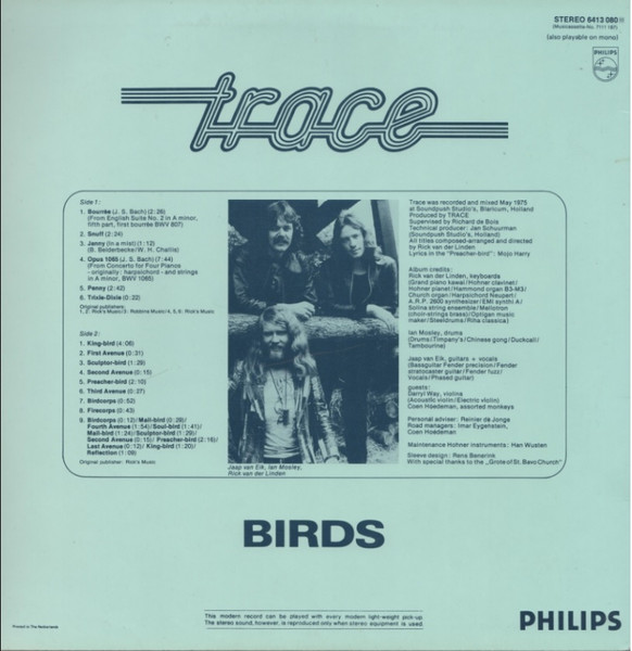 Trace - Birds (LP usado)