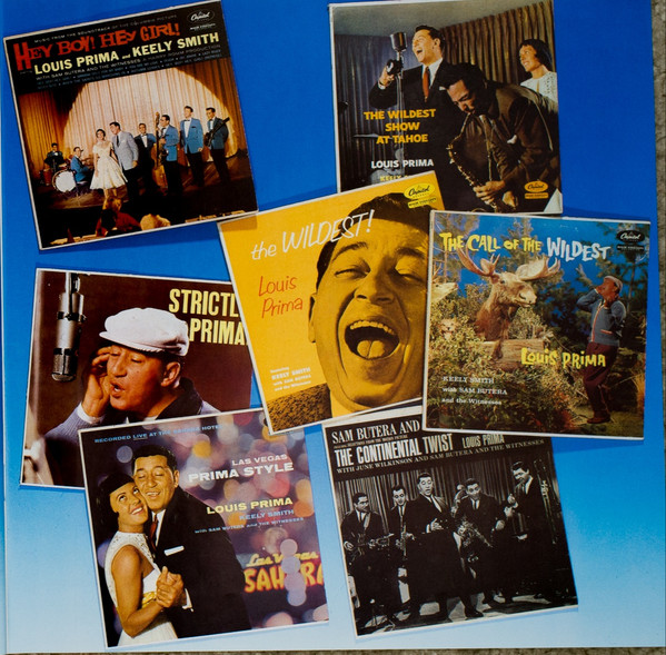 Louis Prima, Keely Smith, Sam Butera - The Capitol Recordings [Box] (16 CDs usado)