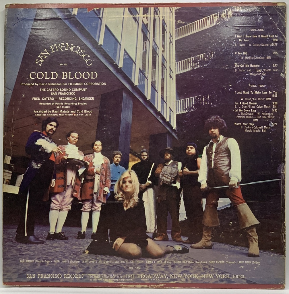 Cold Blood - Cold Blood (LP usado)