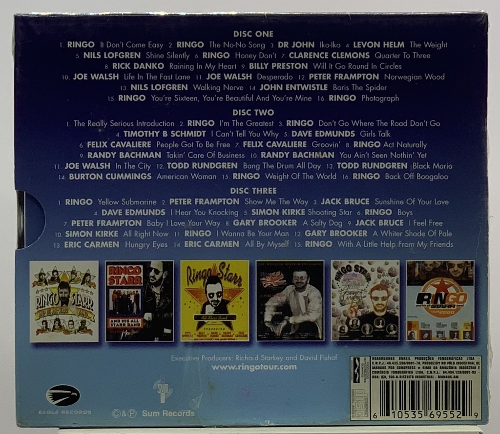 Ringo Starr and his All Starr Band – The Anthology... So Far  (3CDs novo)