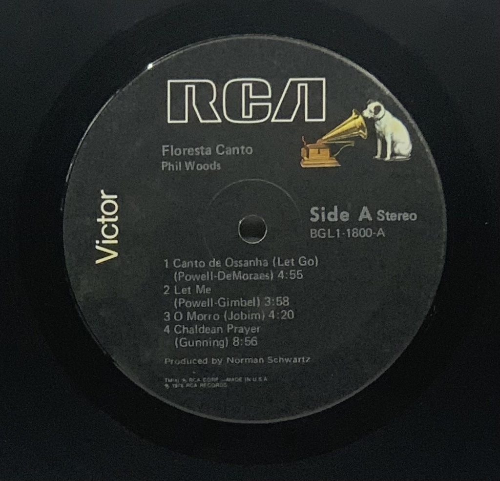 Phil Woods - Floresta Canto (LP usado)