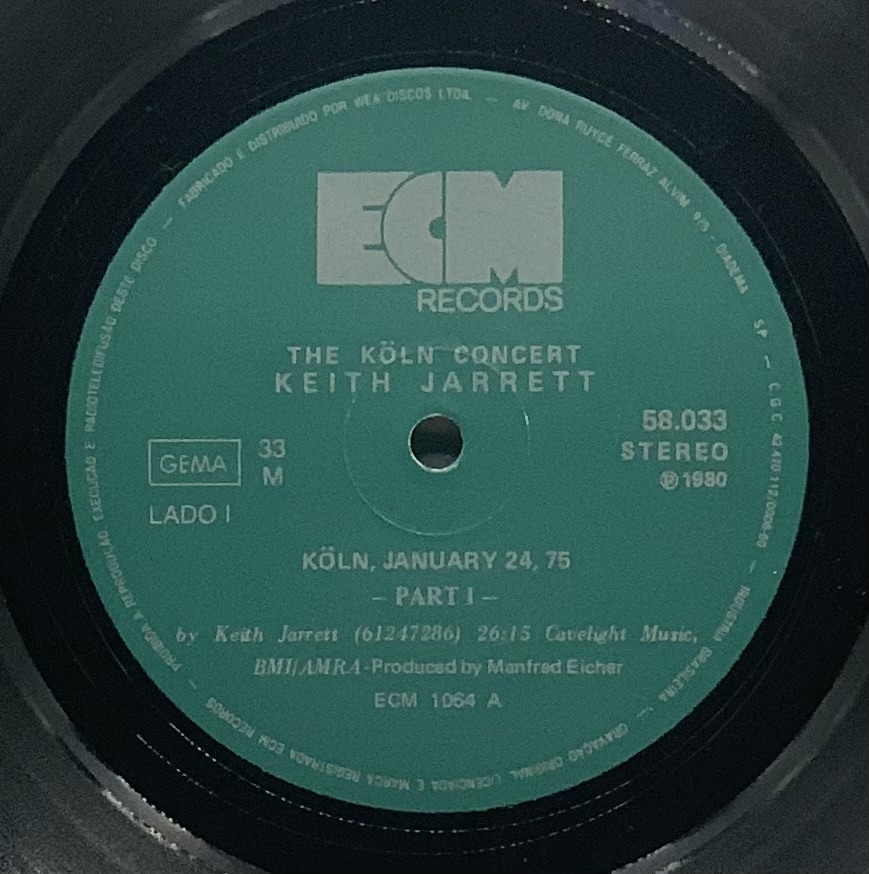 Keith Jarrett - The Köln Concert (2LPs usado)