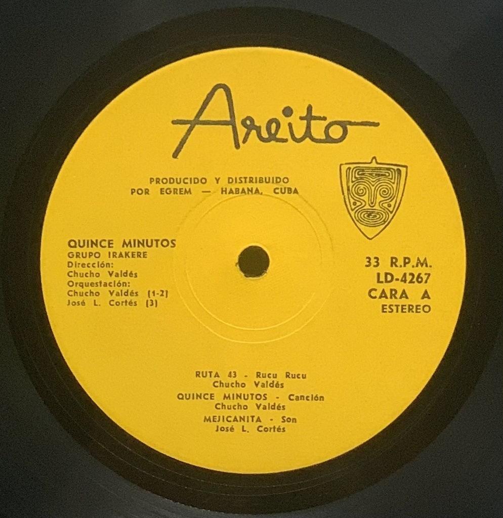 Irakere - Quince Minutos (LP usado)