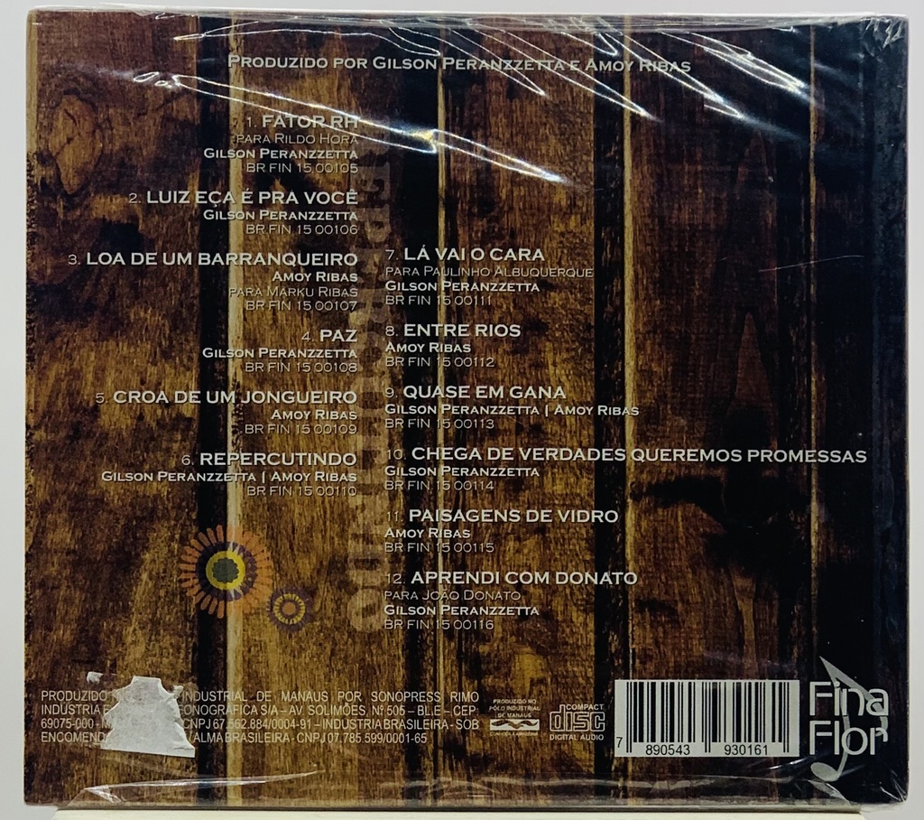 Gilson Peranzzetta/Amoy Ribas – Repercutindo (CD novo)