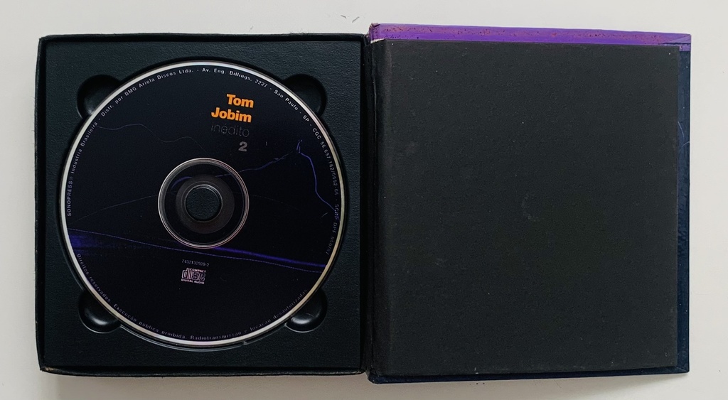 Tom Jobim – Inédito [Box] (2CDs usado)