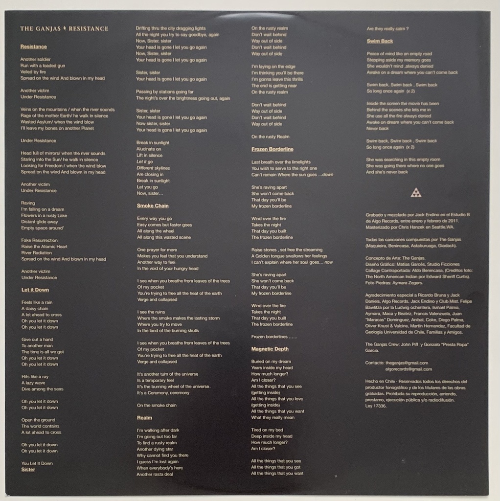 Ganjas,The - Resistance (LP usado)