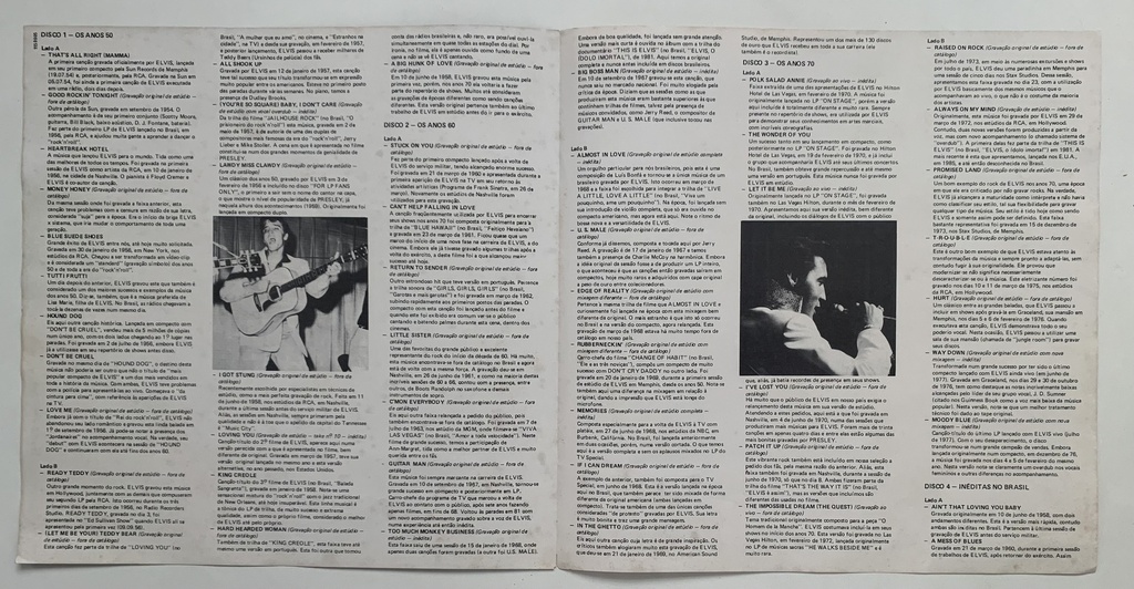 Elvis Presley - Elvis Presley (5LPs usado)