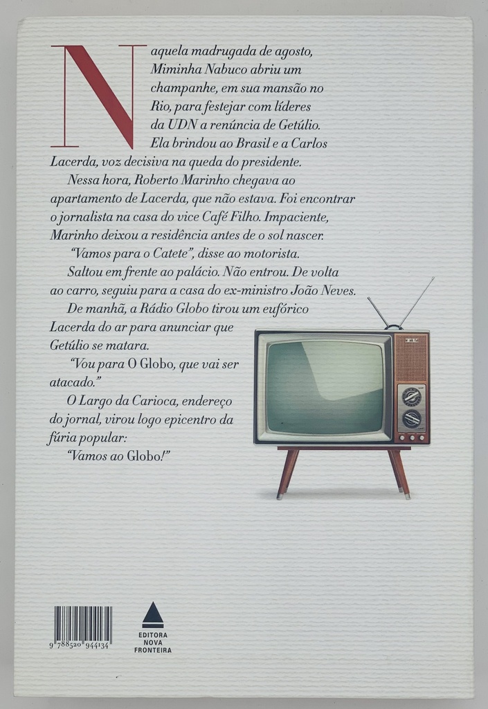 Roberto Marinho - O Poder está no Ar - Leonencio Nossa (Livro novo)