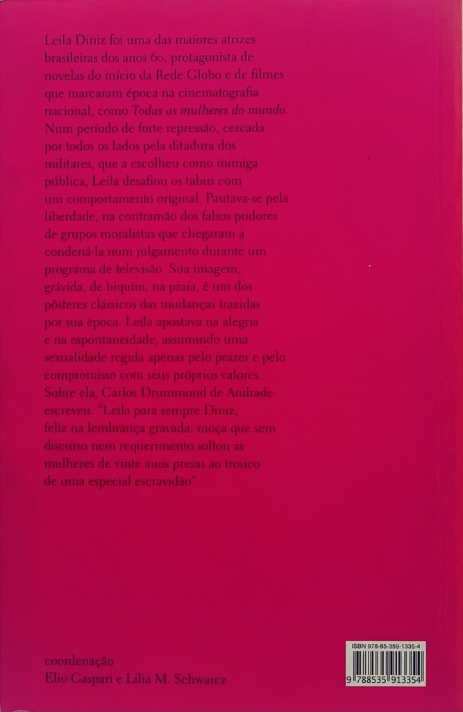 Leila Diniz - Joaquim Ferreira dos Santos (Livro usado)