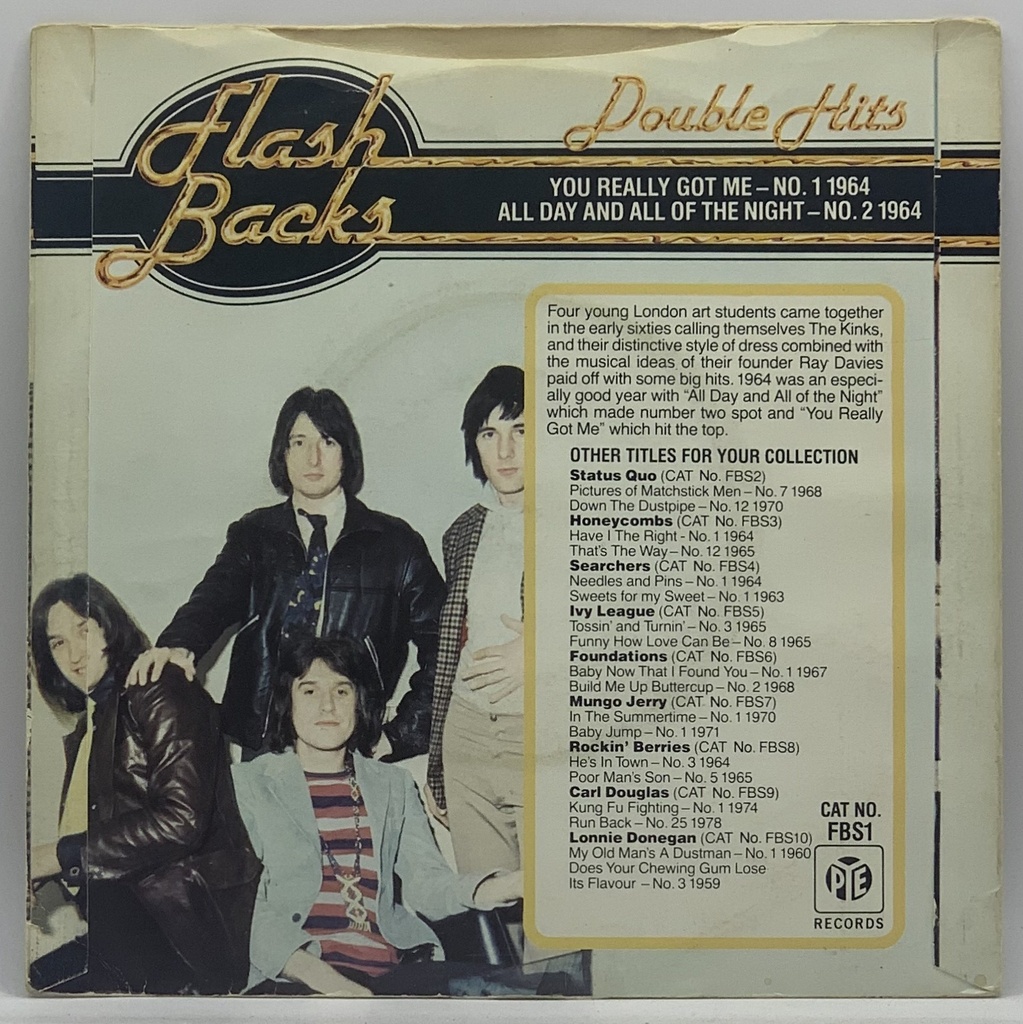 Kinks,The - You Really Got Me / All Day and All of The Night (Vinil 7" usado)