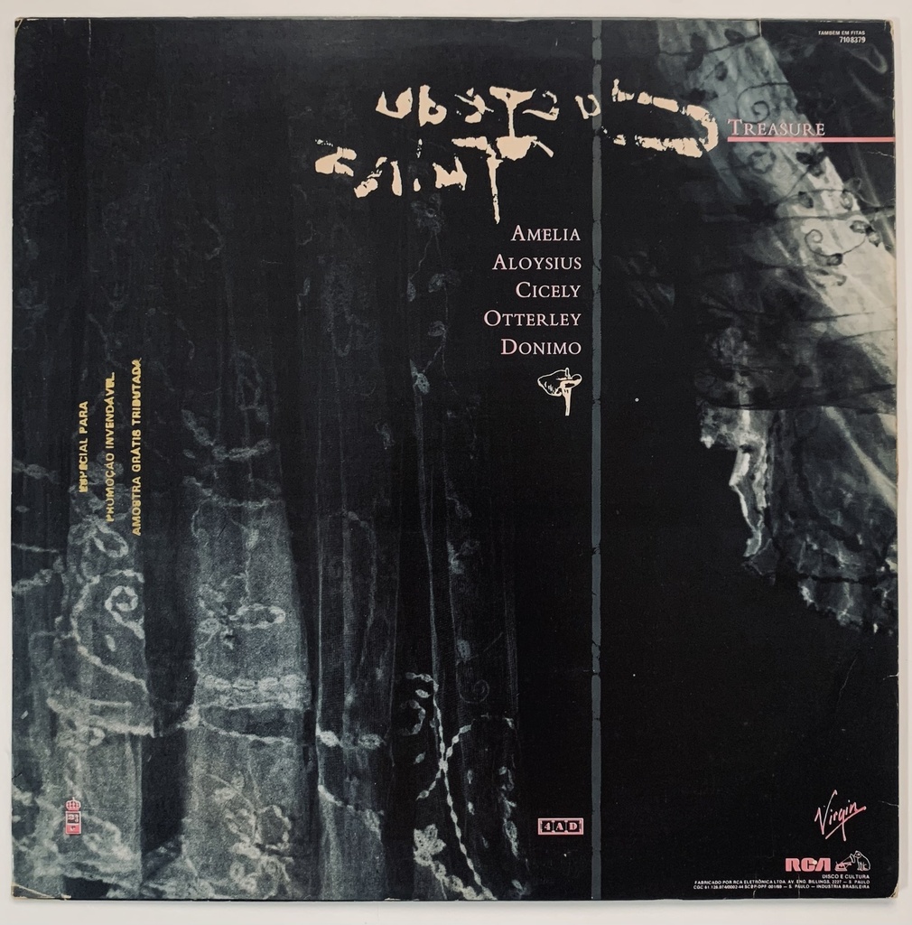 Cocteau Twins - Treasure (LP usado)