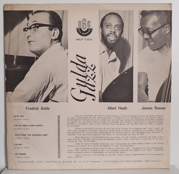 Friedrich Gulda – Gulda Jazz (LP usado)