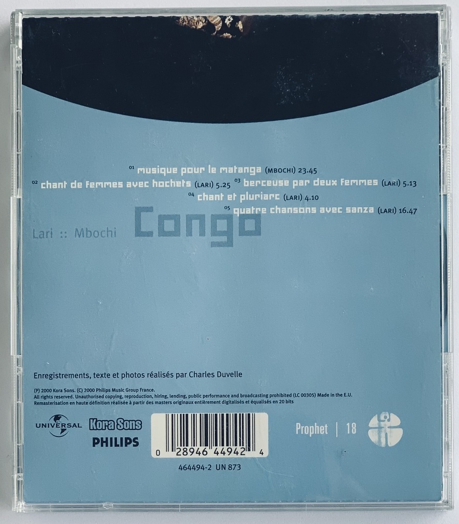 V/A - Congo | Lari :: Mbochi (CD usado)