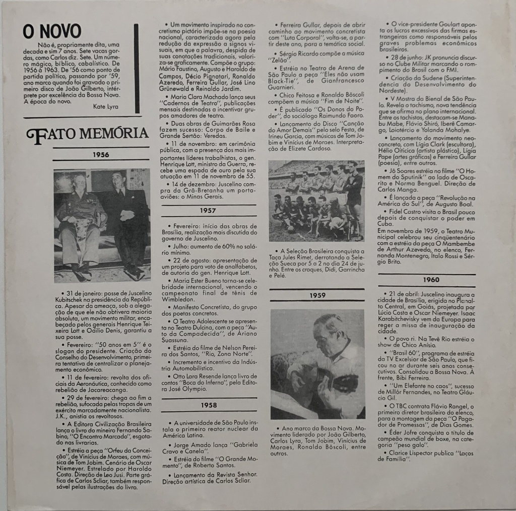 Carlos Lyra - 25 Anos de Bossa Nova (LP usado)