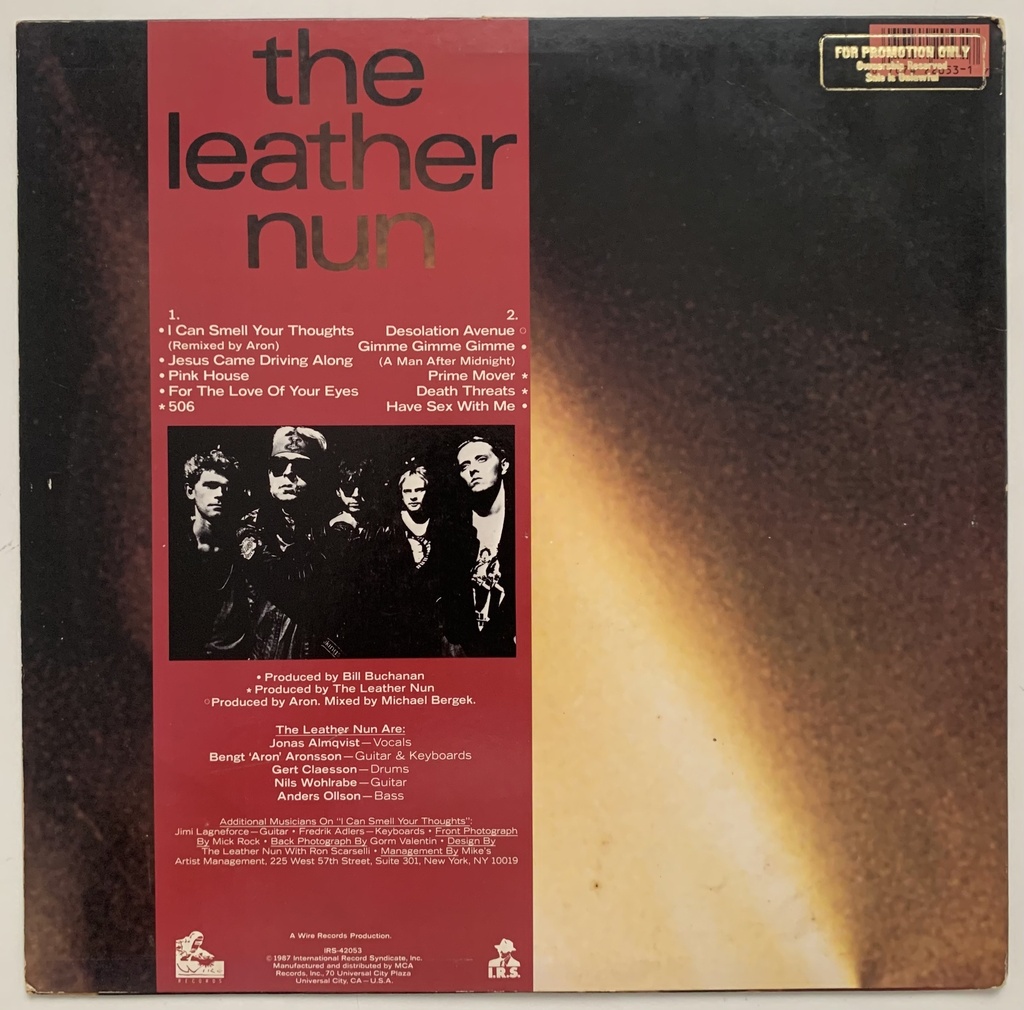 Leather Nun,The - Force of Habit (LP usado)