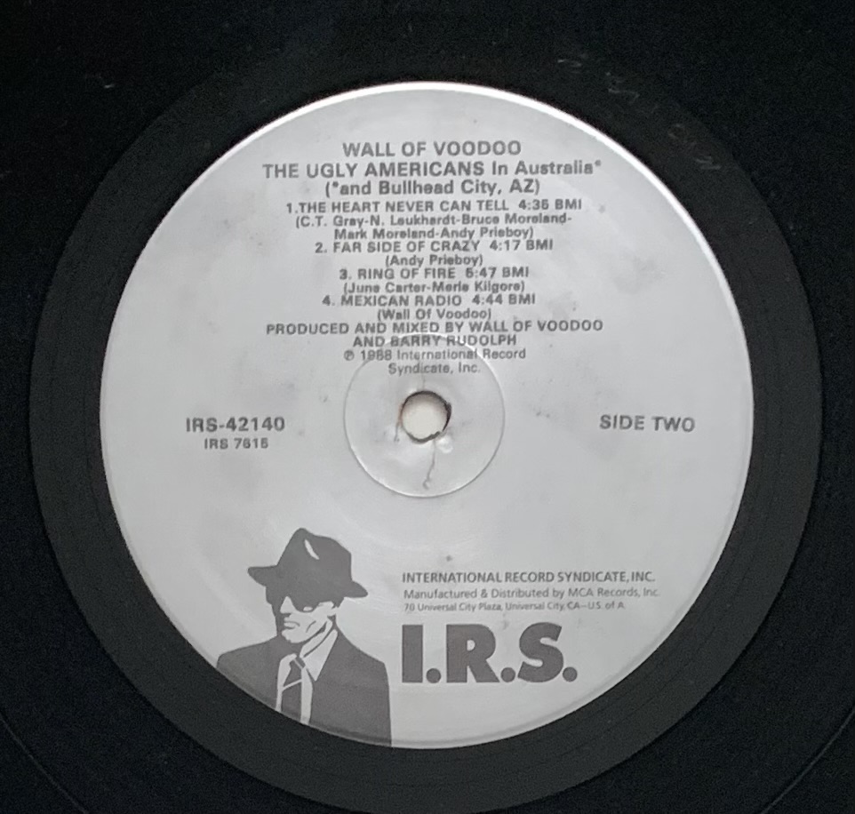 Wall of Voodoo – The Ugly Americans in Australia (LP usado)
