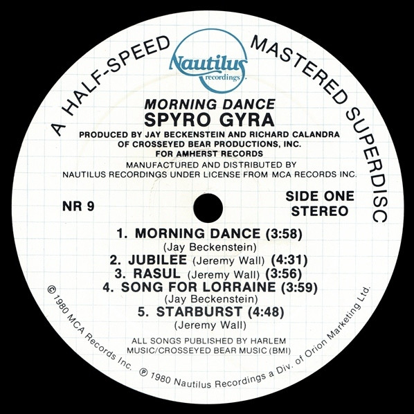Spyro Gyra - Morning Dance [Audiophile] (LP usado)