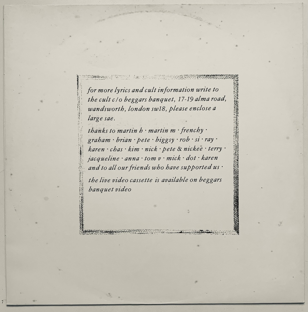 Cult,The - Dreamtime (LP usado)