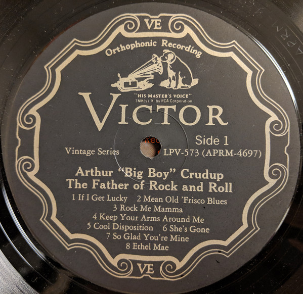 Arthur "Big Boy" Crudup - The Father of Rock and Roll (LP usado)