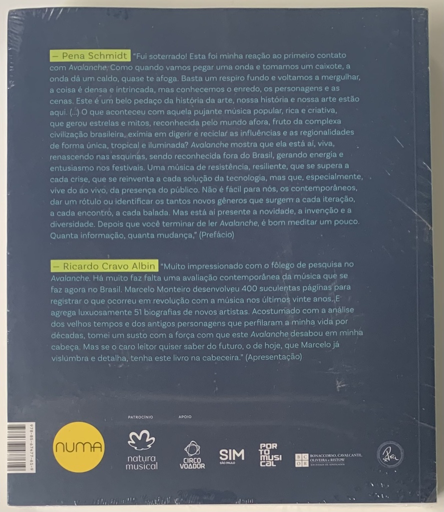Avalanche: A Revolução do Streamimg [2010-2020] - Marcelo Monteiro (Livro novo)