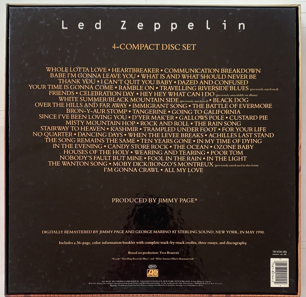 Led Zeppelin - Led Zeppelin [Box] (4CDs usado)